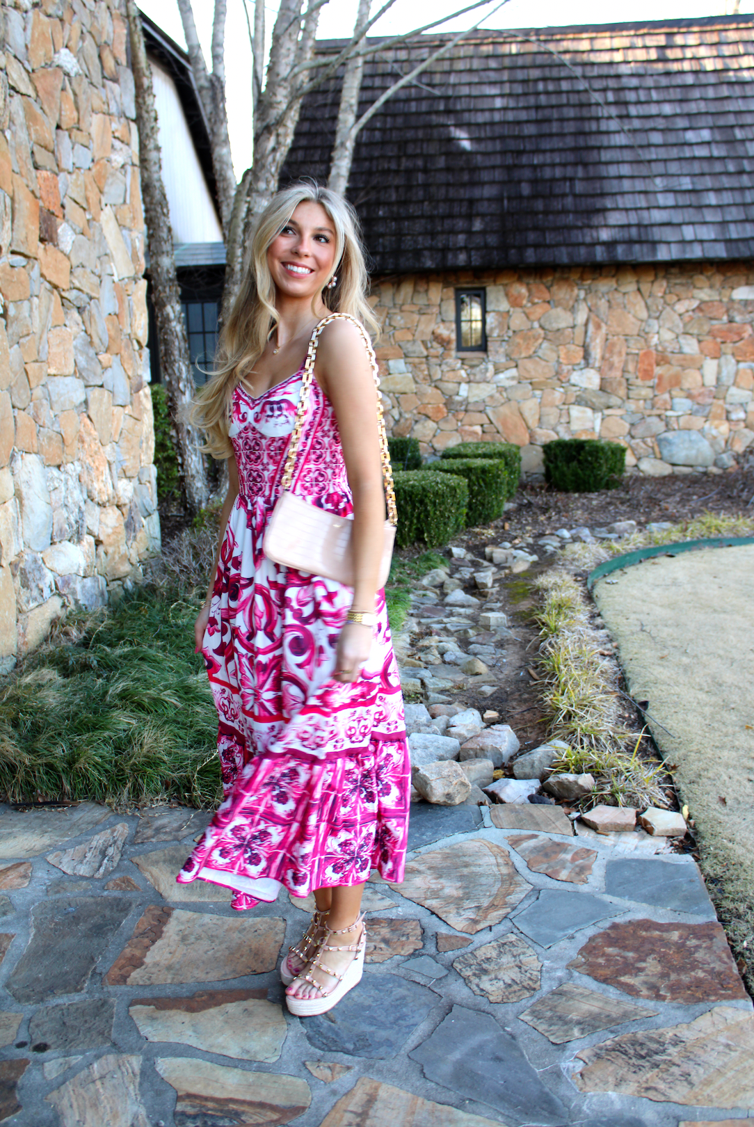 Italian Summer Maxi Dress