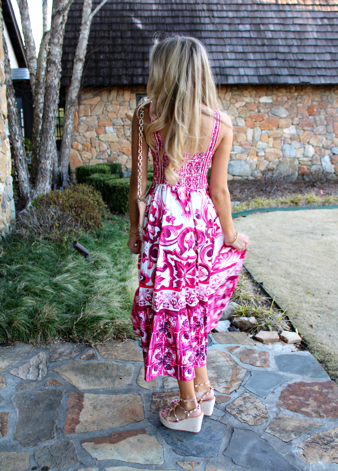 Italian Summer Maxi Dress