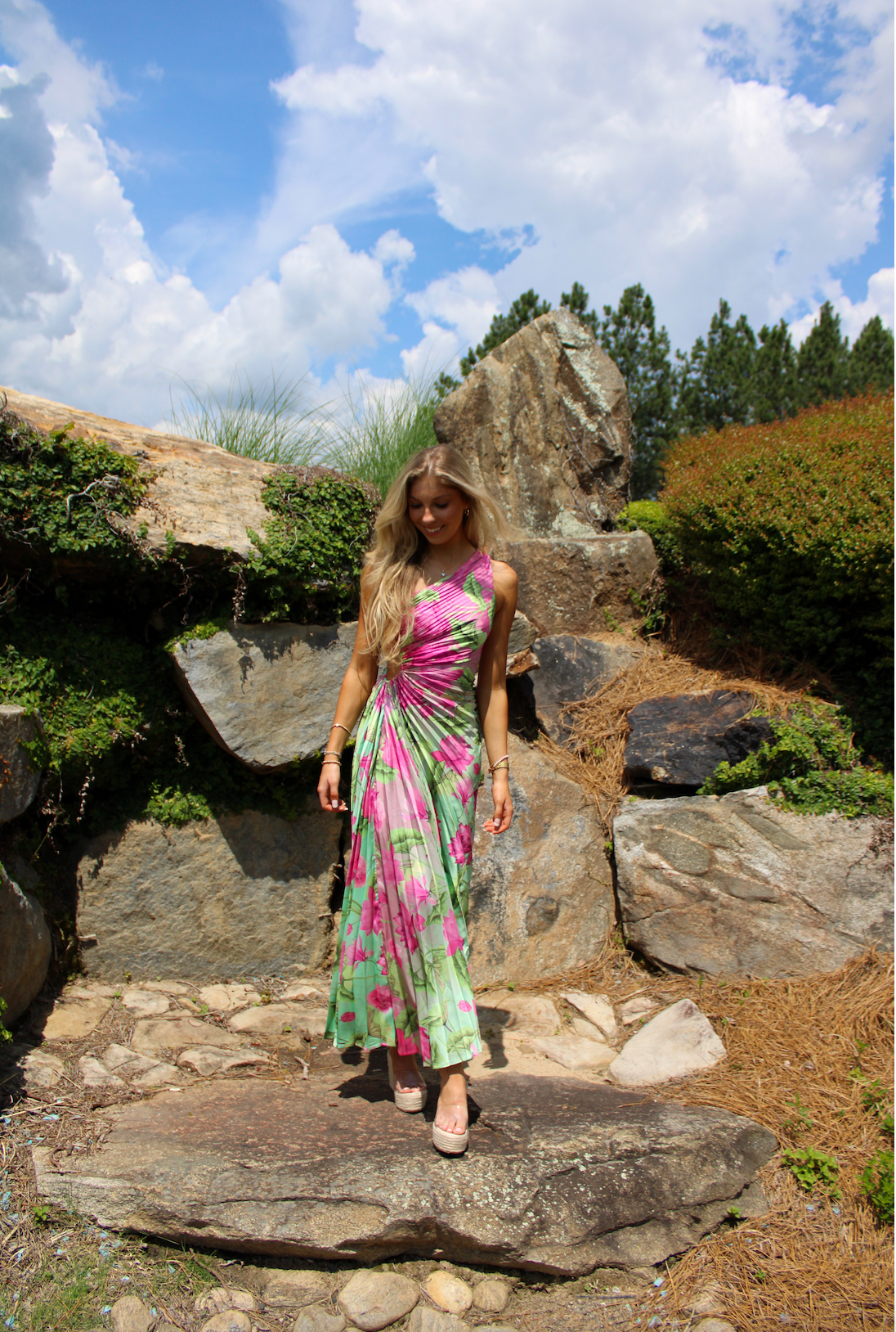 Fiona Floral Maxi Dress