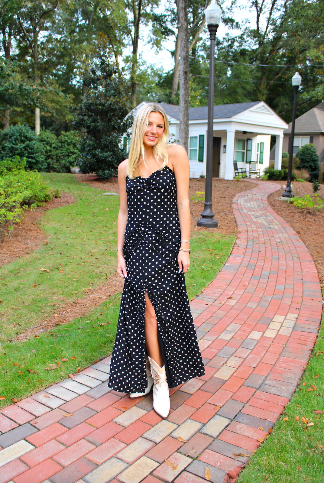 Eleanor Polka Dot Dress