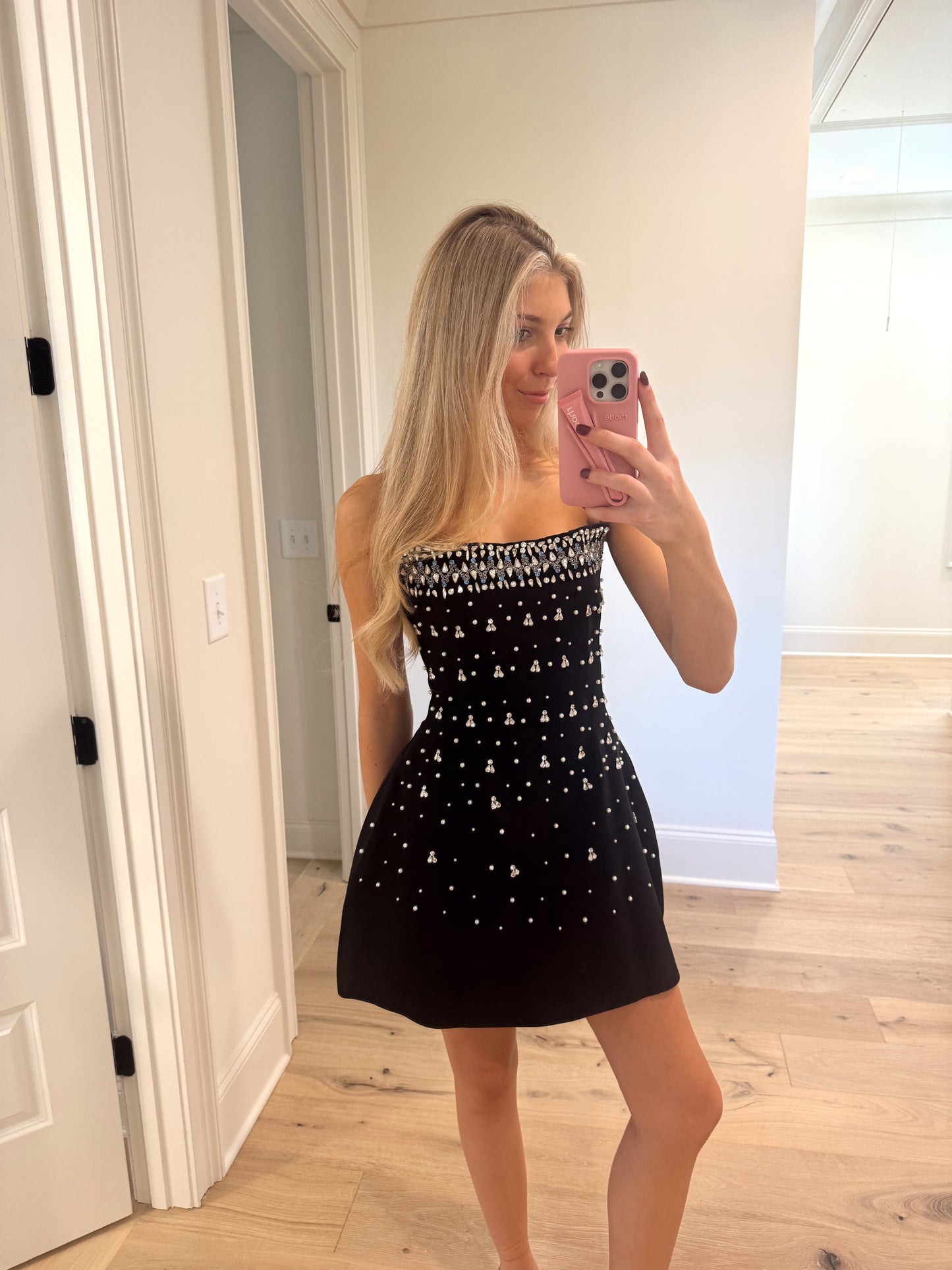 Holly Jeweled Mini Dress