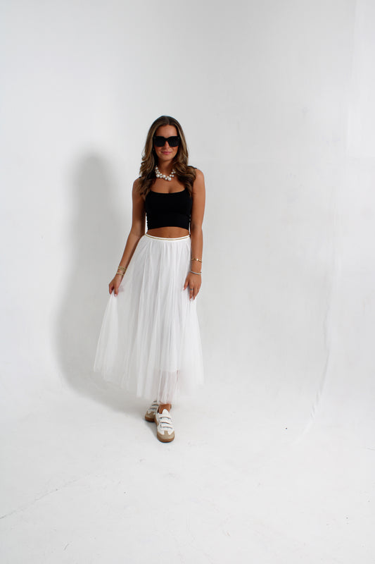 Go With the Flow Tulle Skirt