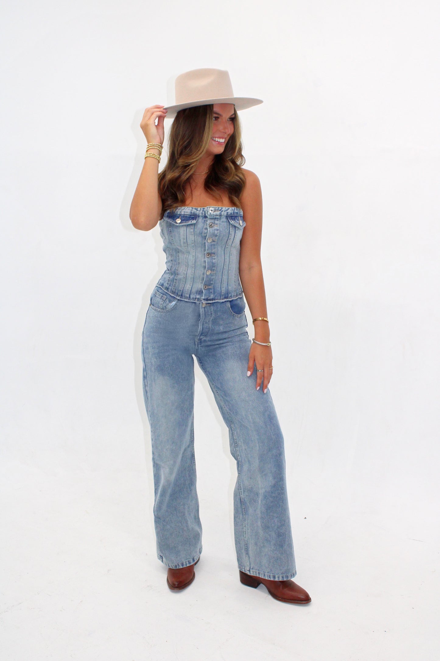 Autumn Denim Jumpsuit