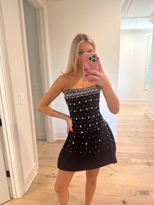 Holly Jeweled Mini Dress