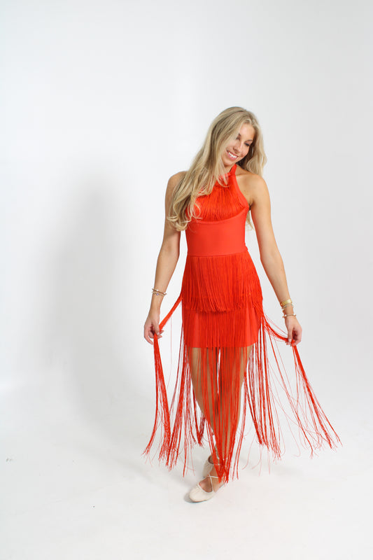 Fun in Fringe Dress